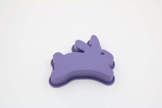 BM037 Rabbit shape mini cake pan | silicone cake pan