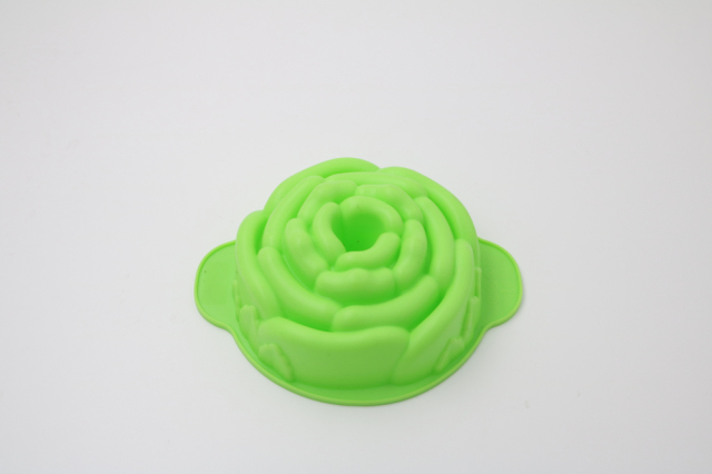 Silikon-Kuchenform | BM044 Kuchenform mit einer Rose