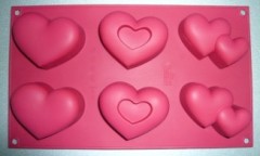 قالب كيك سيليكون | قالب كيك على شكل قلب BM049