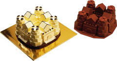 Silikon-Kuchenform | BM052 Schloss-Kuchenform