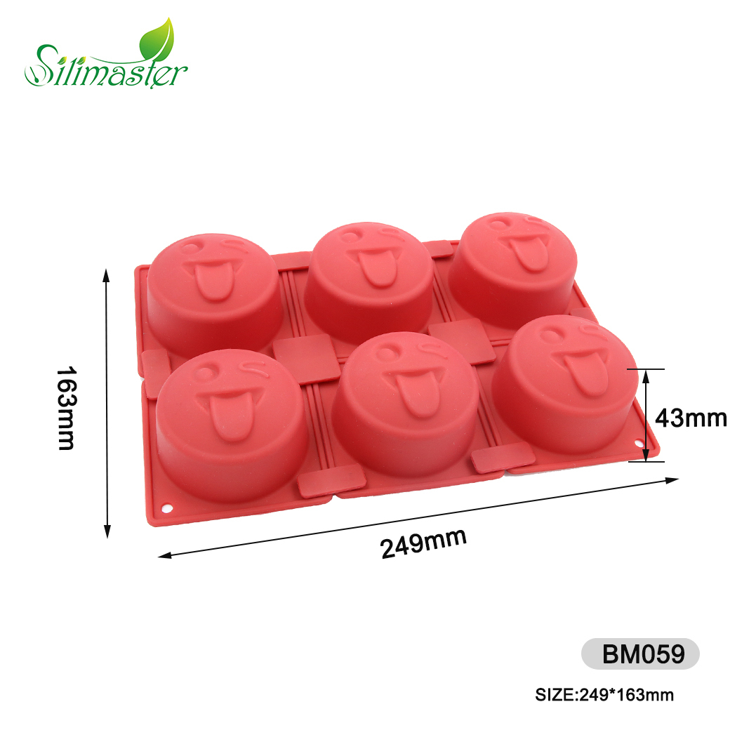 silicone mold | BM059 Laugh Assembling Mould