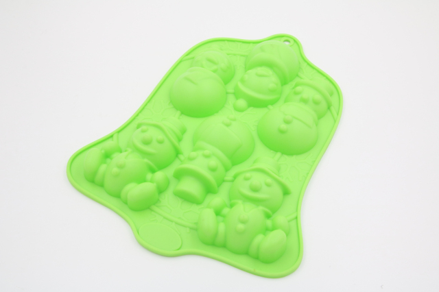 BM060 Schneemann-Muffinform | Silikon-Muffinform