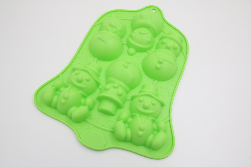 BM060 Snowman Muffin Mould | silicone muffin mold