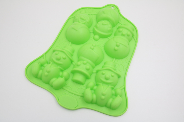 BM060 Schneemann-Muffinform | Silikon-Muffinform