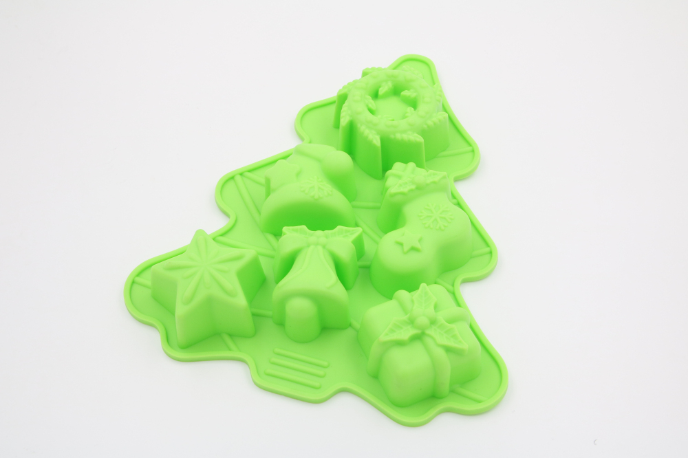 BM061 Christmas Tree Muffin Mould | silicone muffin mold