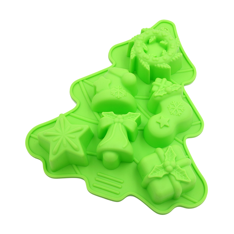 BM061 Christmas Tree Muffin Mould | silicone muffin mold
