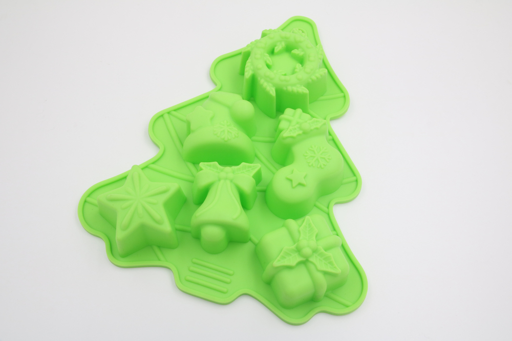 BM061 Christmas Tree Muffin Mould | silicone muffin mold