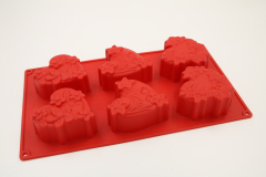 BM064 Sonnenblumen-Kuchenform | Silikon-Kuchenform im Herd