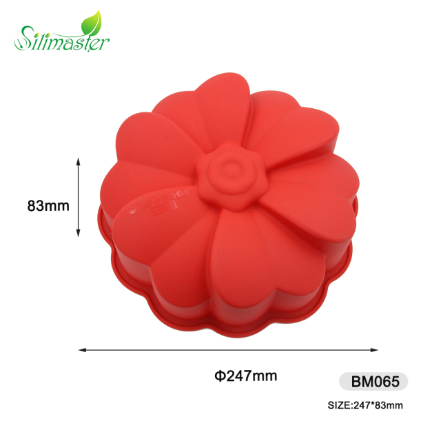 قالب كيك على شكل زهرة BM065 | قالب كيك سيليكون للميكروويف