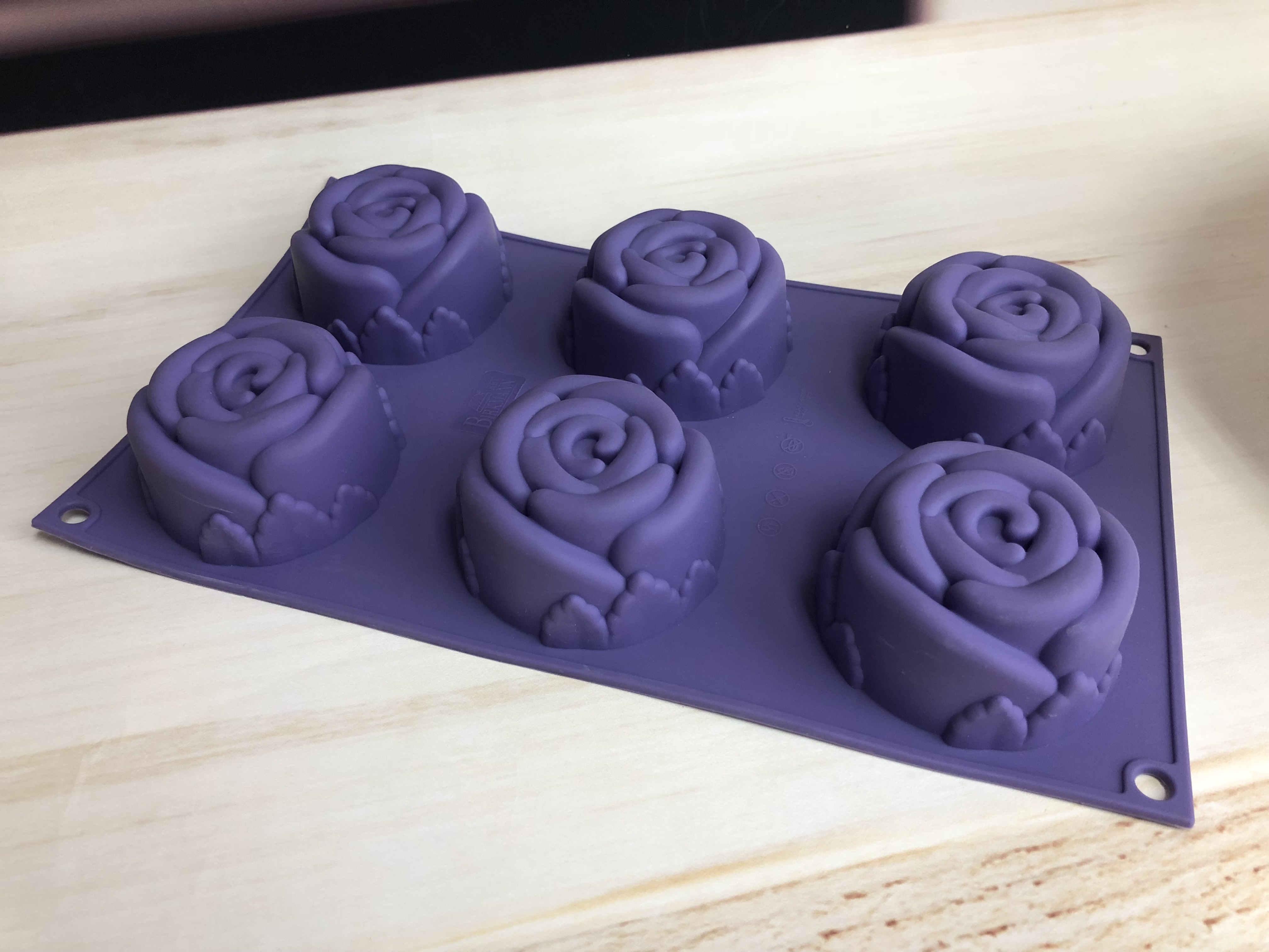 BM043 Rose cake mould | silicone cake mould