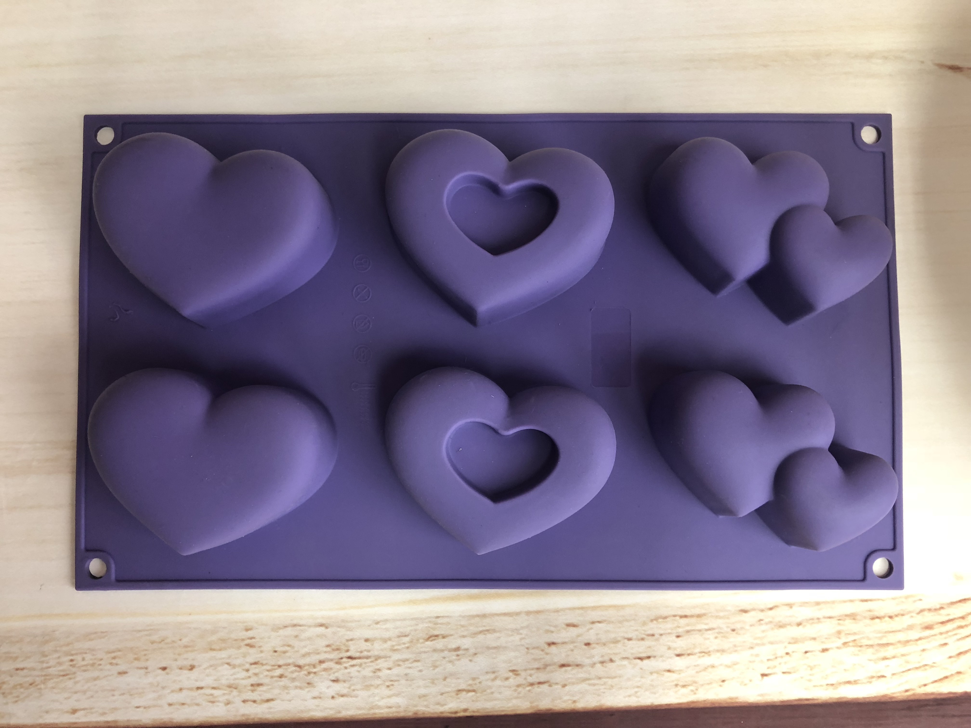 silicone cake mould | BM049 Heart shape cake mould