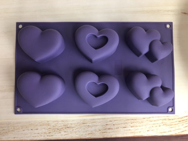 قالب كيك سيليكون | قالب كيك على شكل قلب BM049