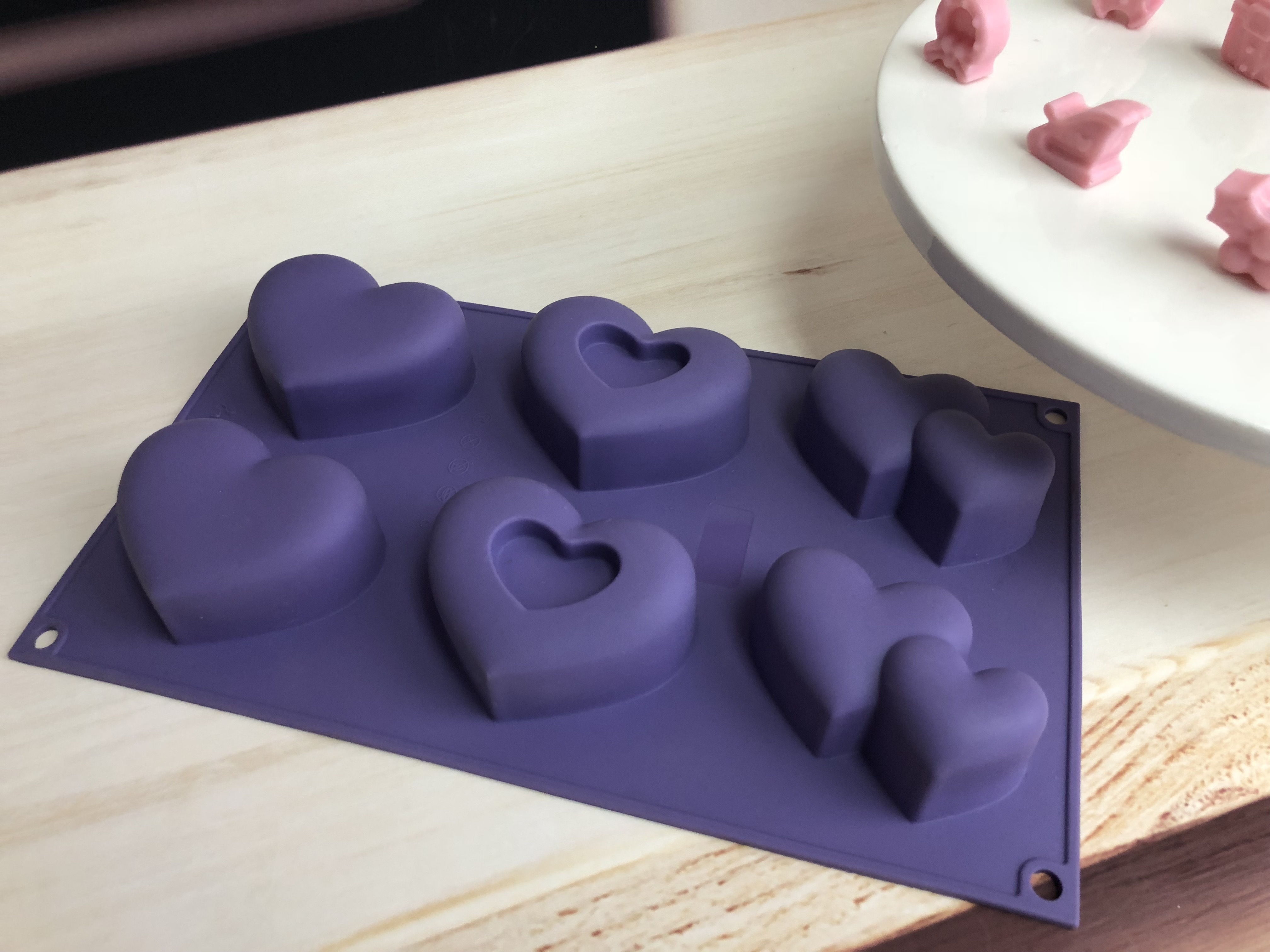 silicone cake mould | BM049 Heart shape cake mould