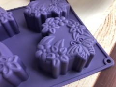 BM064 Sonnenblumen-Kuchenform | Silikon-Kuchenform im Herd