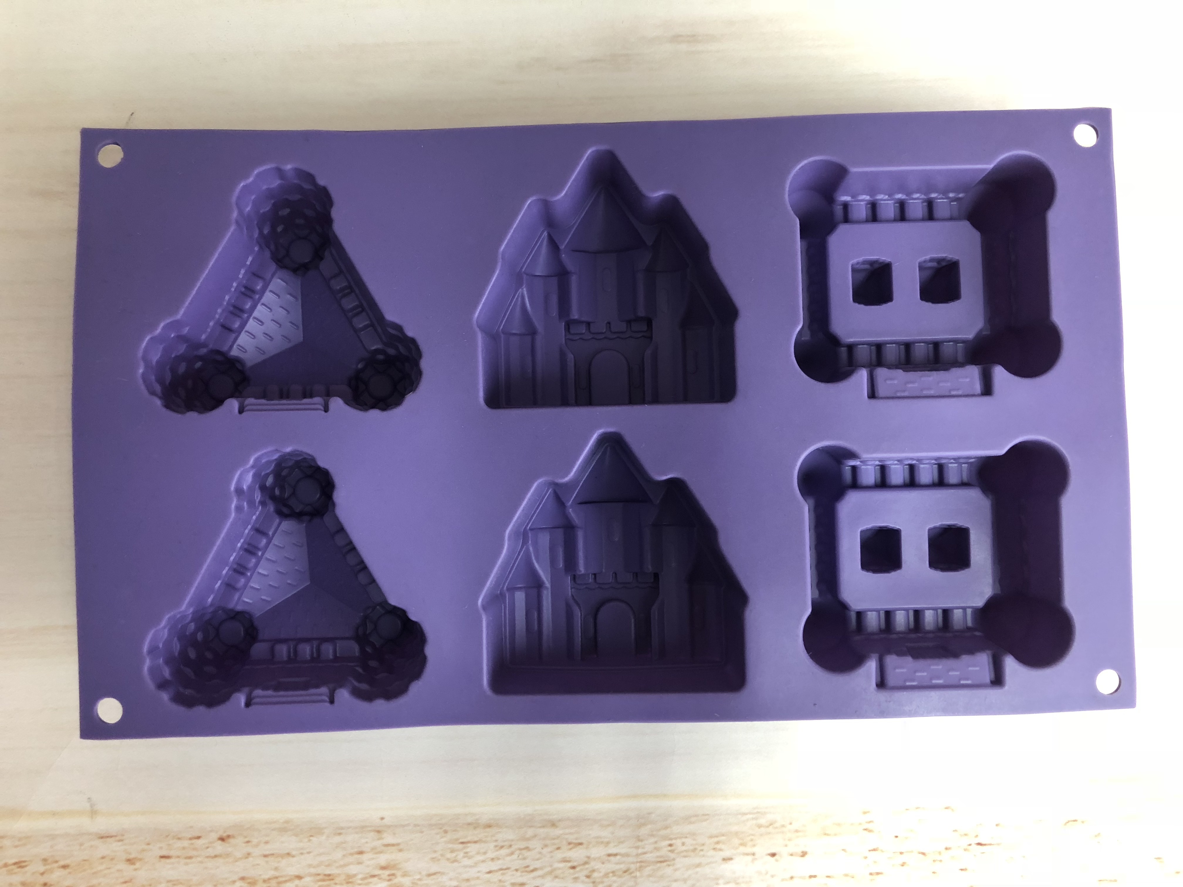 BM062 Pentagon muffin mould | silicone muffin mold