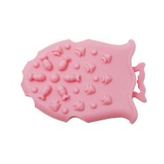 BA003 Silicone soft baby brush | silicone brush baby