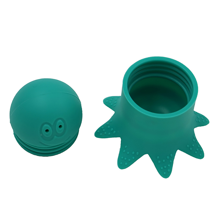 BA007 Silicone bath toys in Octopus shape Swimming Shower Pool Toys for Baby Toddlers Kids Children Boys and Girls