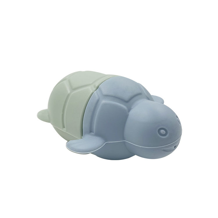BA009 Silicone bath toys in Tortoise shape