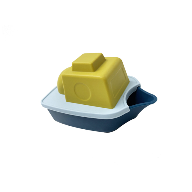 BA013 Bateau flottant | jouet de bain en silicone