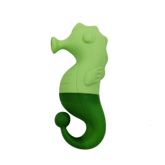 BA014 Silicone bath toys in Seahorse shape | silicone bath toy