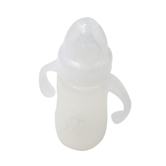 زجاجة رضاعة للأطفال BB005 (كبيرة) | زجاجة سيليكون