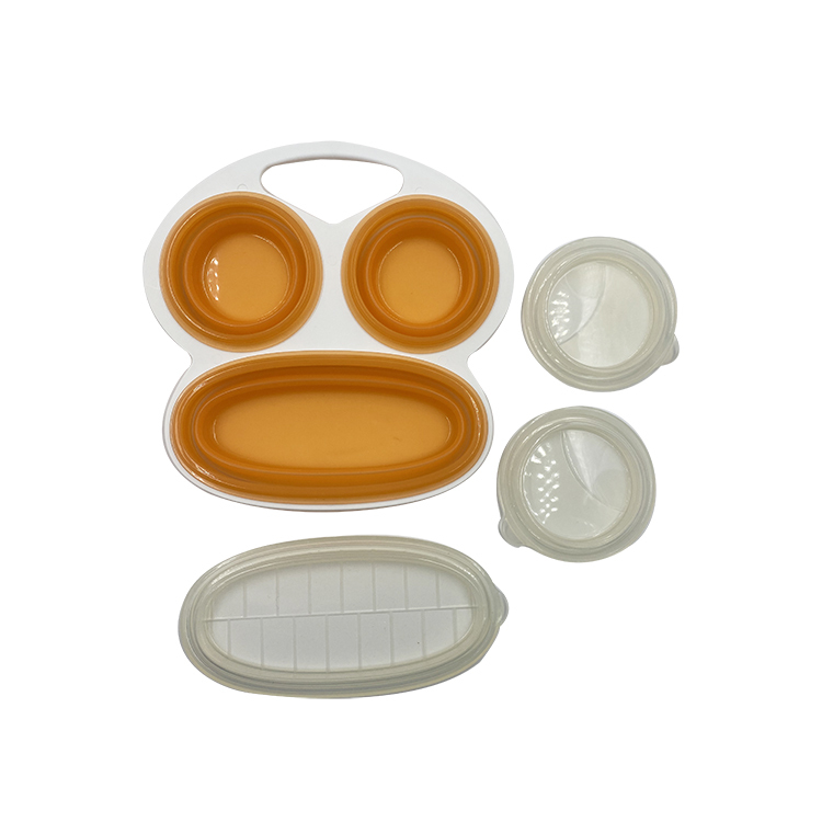 TT072 Monkey Shape Collapsible Lunch Box