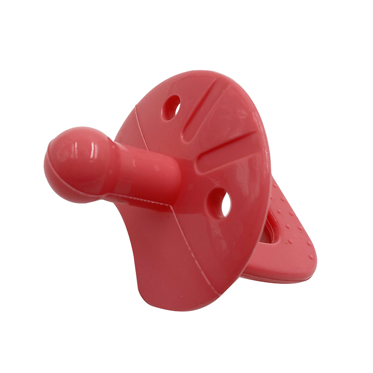 BP001 Food Grade Silicone Newborn Up Pacifiers with Handle