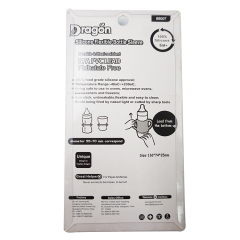 BB007 Silikon-Babyflaschengriffe mit weitem Hals | Halter aus lebensmittelechtem Silikon