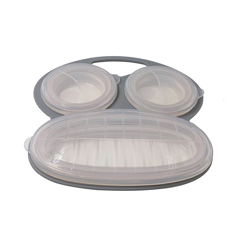 TT072 Monkey Shape Collapsible Lunch Box