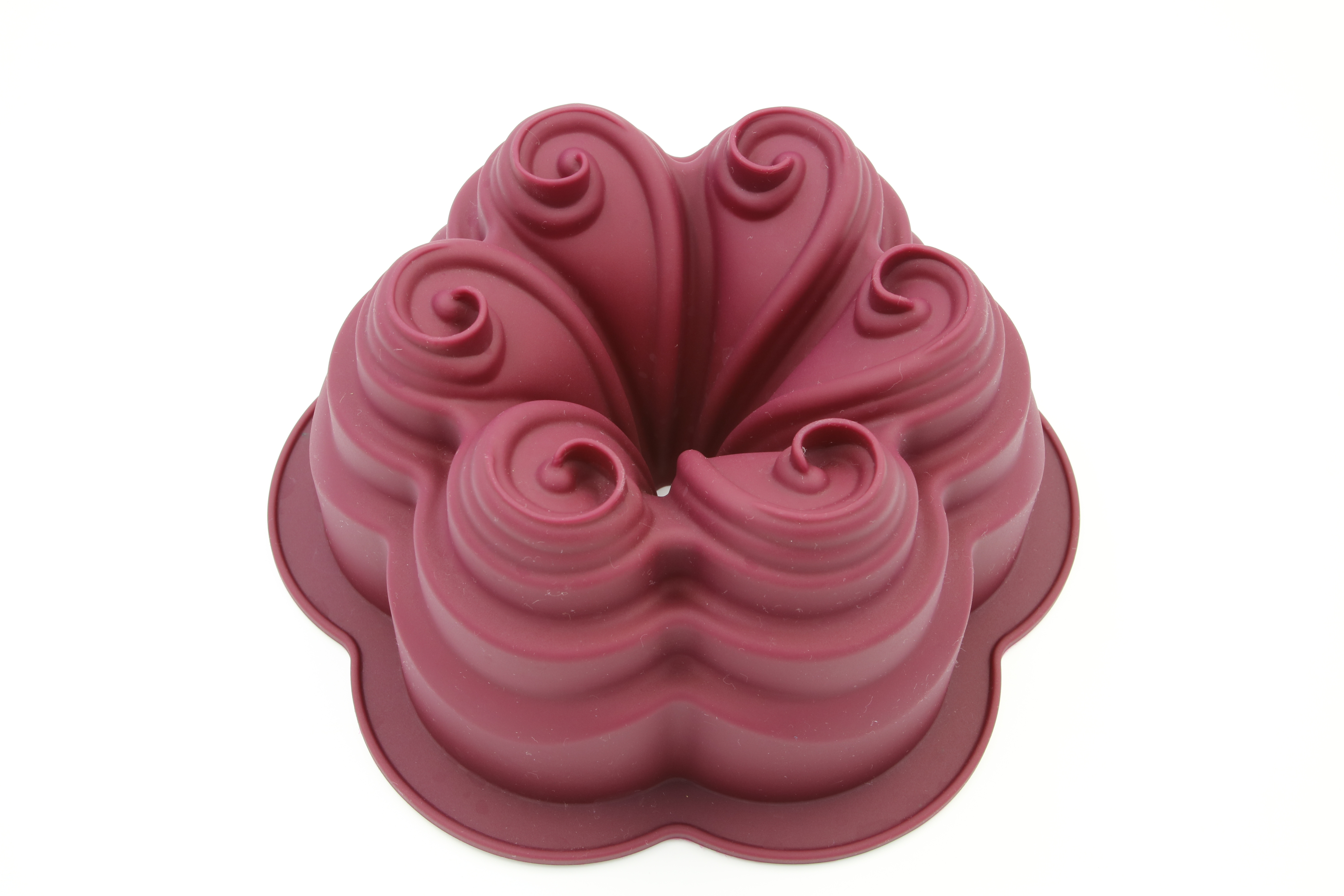 BM066 Flower Cake Mould | silicone cake mould in oven