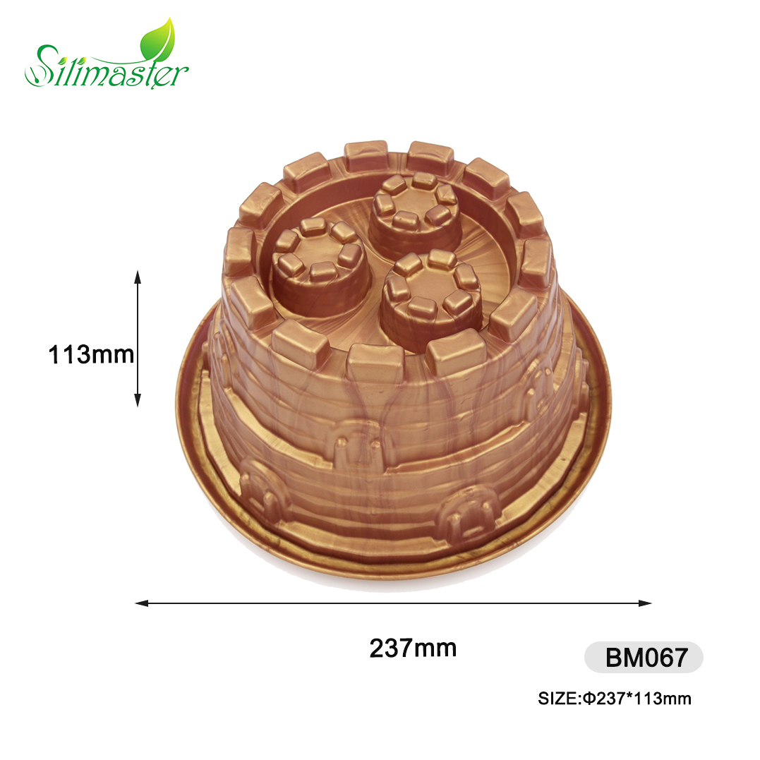 BM067 Castle Cake Mould | silicone cake mould