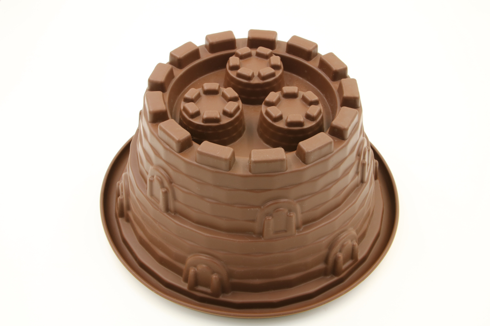 BM067 Castle Cake Mould | silicone cake mould