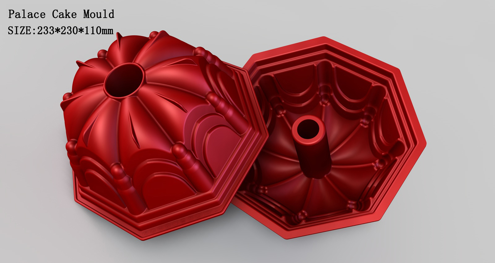 silicone cake mould | BM069 Palace cake mould