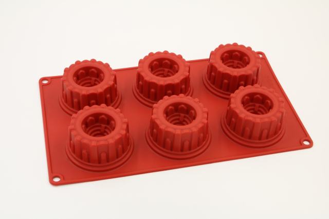 silicone cake mould | BM071 Castle Cake Mould