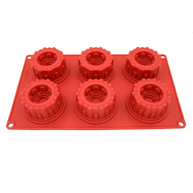 silicone cake mould | BM071 Castle Cake Mould