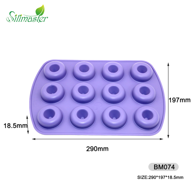BM074 Donut Mould,silicone cake mould