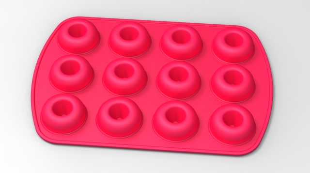 BM074 Donut Mould,silicone cake mould
