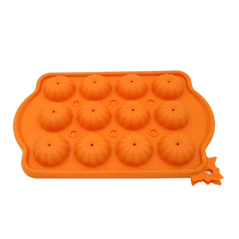 BM077 Pumpkin cake pop mould | silicone cake mould