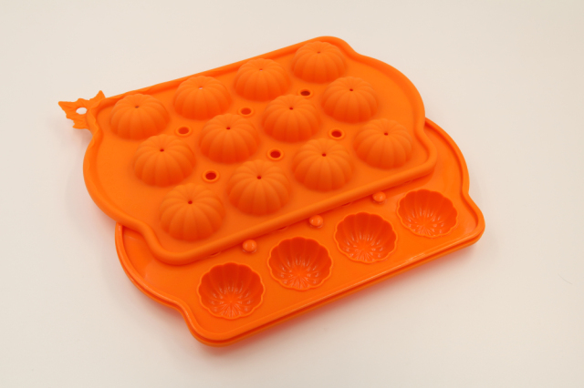 Moule à cake pops à la citrouille BM077 | moule à gâteau en silicone