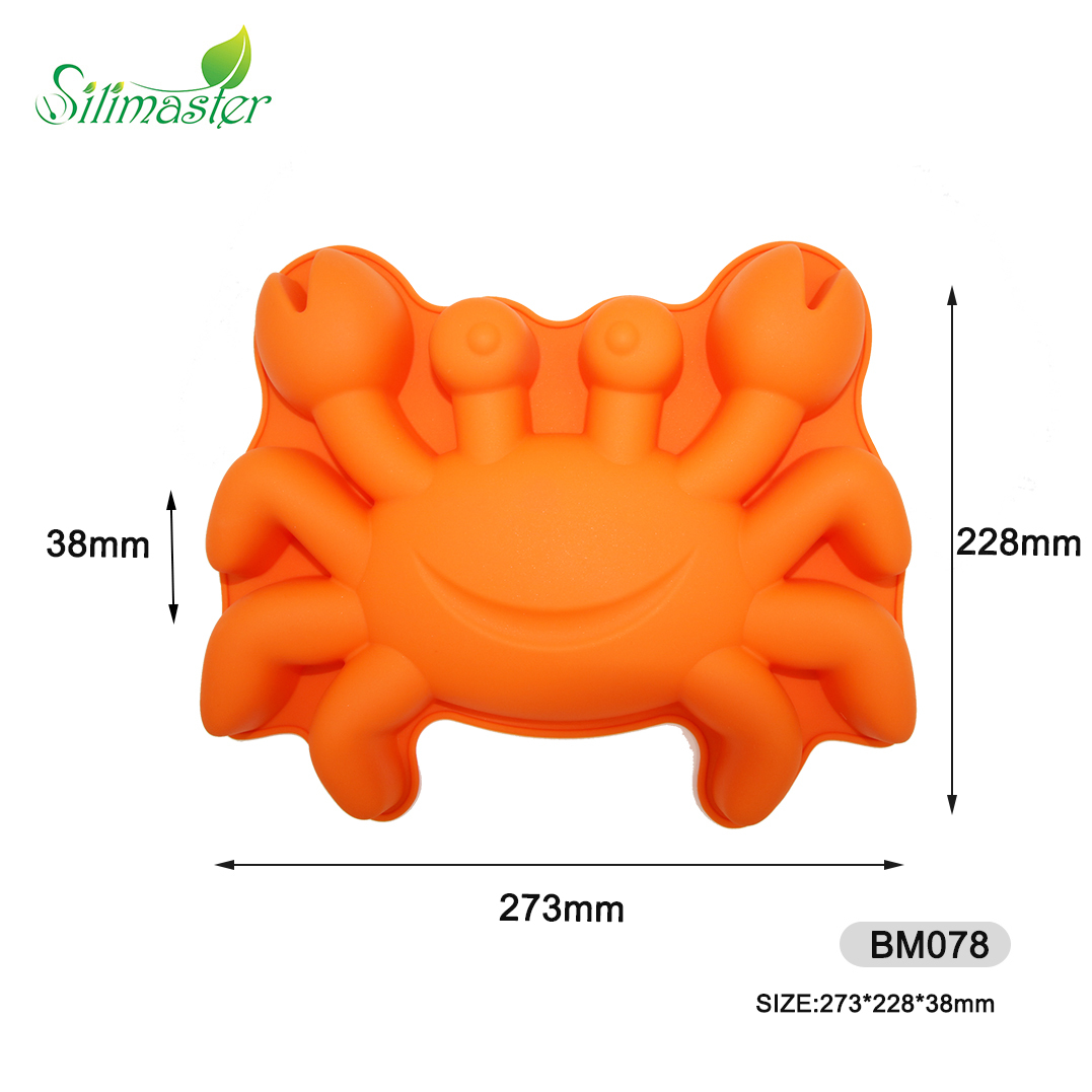 silicone cake mould | BM078 Crab Cake Mould