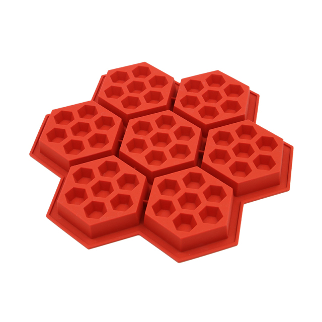 BM080 Honeycomb Waffle Cake Mould | silicone cake mould