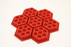 BM080 Honeycomb Waffle Cake Mould | silicone cake mould