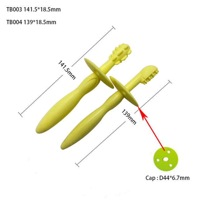 مجموعة فرشاة الأسنان التدريبية TB003 / TB004 | فرشاة أسنان للأطفال بالجملة