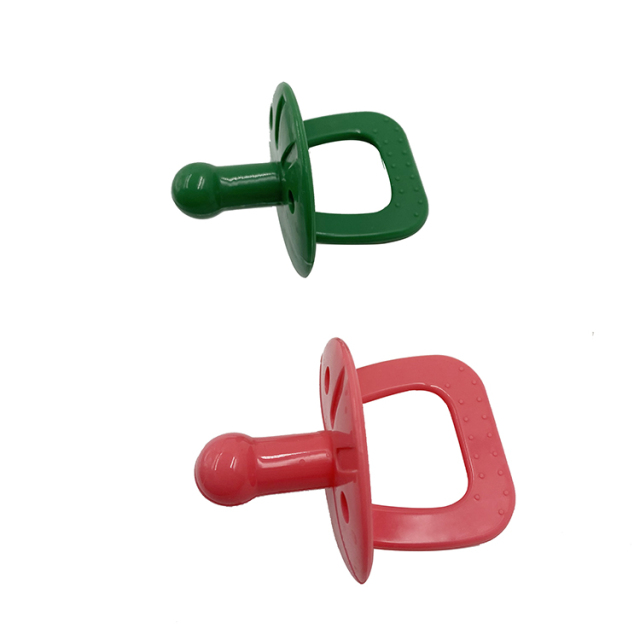 BP001 Food Grade Silicone Newborn Up Pacifiers with Handle