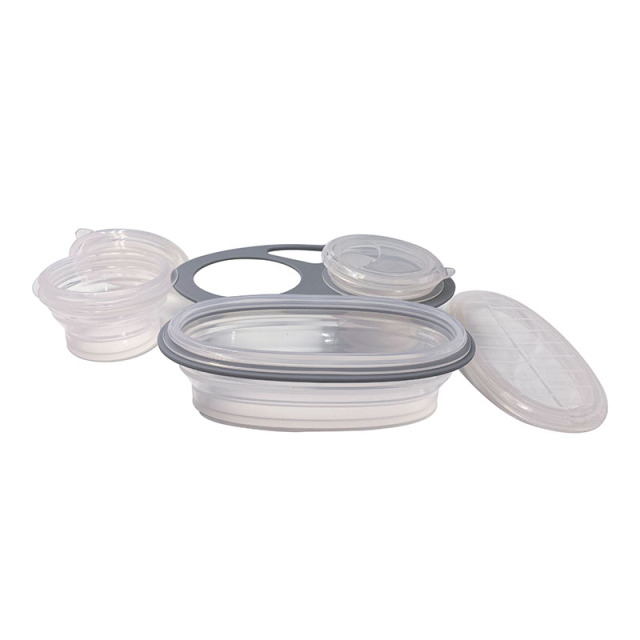 TT072 Monkey Shape Collapsible Lunch Box