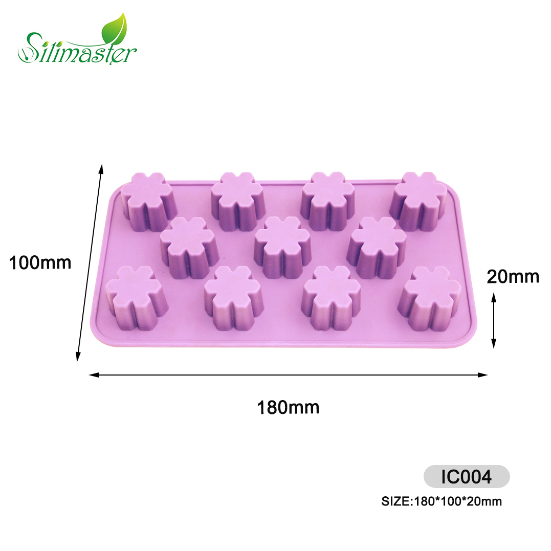 silicone mold | IC004 Snow Flake Ice Tray