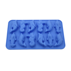 قالب سيليكون | صينية ثلج على شكل حيوان بحري IC035