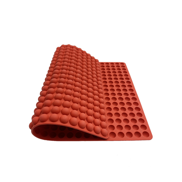 Moule en silicone IC065 408 cavités en forme de demi-sphère