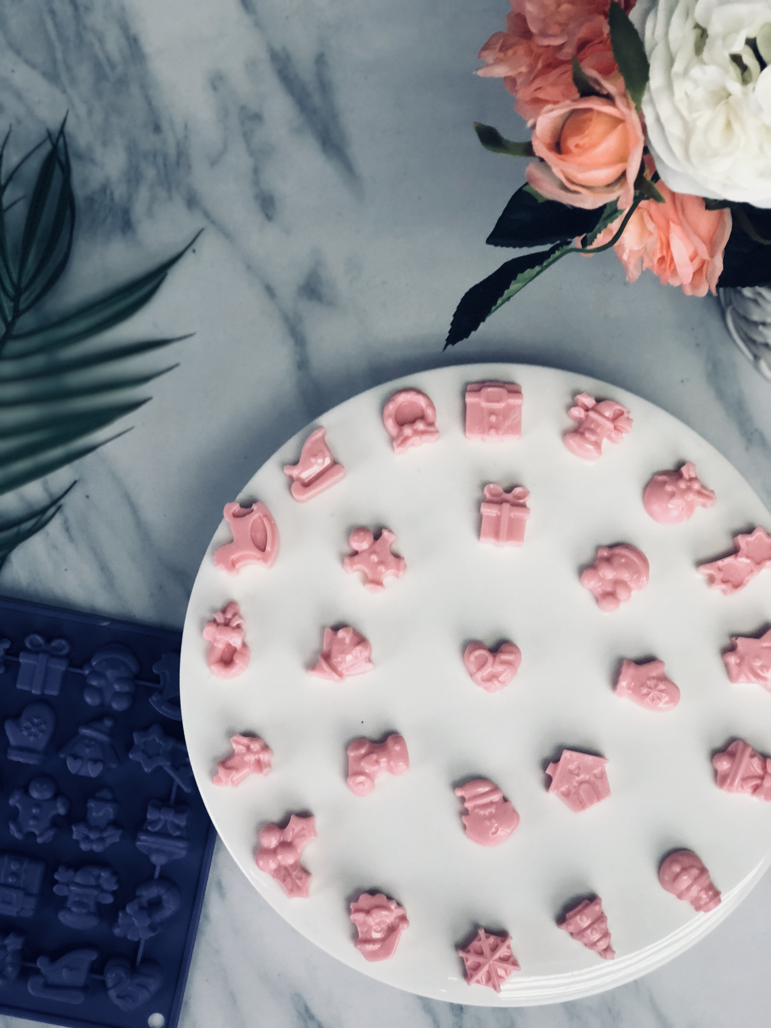 BM109 24 Days Christmas Biscuit or Chocolate Mould | silicone chocolate mould
