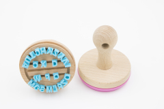 طابع بسكويت مجاني مكون من حرفين BM105A-BM105B-BM105C